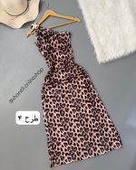 سارافون رومی سگک دار مخمل پلنگی - Image 3